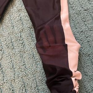 UA the rock womens leggings with 2 shirts